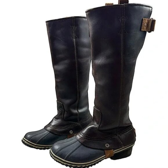 Sorel Women's Slimpack Riding Tall Boots/Apres Ski Boots: Size 10/EU42 - Picture 3 of 10